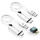 EDUP Wireless HDMI Transmitter und Receiver, 1080P Funkübertragung von Laptop oder PC auf Fernseher...