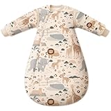 Unnivoll Schlafsack Baby Winter 3.5 Tog Baby Schlafsack 0-6 Monate Baumwolle Babyschlafsack...
