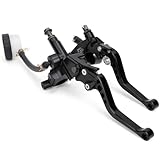 WODHMIEY 1 Paar Universal Motorrad Bremshebel und Kupplungshebel Set 7/8' (22 mm) –...