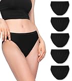 LAPASA Damen 5er Pack Funktionsunterwäsche Sportunterhose Outdoor Reiseunterwäsche Schnell...