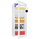 Bomann® Getränkekühlschrank mit Glastür | Kühlschrank mit 245L Nutzinhalt & 5 Gitterablagen |...