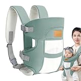 Mihauuke Babytrage - Atmungsaktive Fronttrage Für Babys Mit Leichter Kopfstütze | Ergonomische...