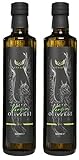 Premium Olivenöl Bio Kaltgepresst Asterius | natives extra aus 100% Koroneiki Olive | mild &...