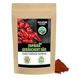 Paprika edelsüß geräuchert (125g), Paprika gemahlen süß, Paprikapulver geräuchert in...