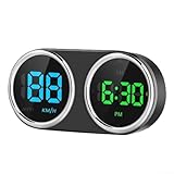 Auto-Ladegerät HUD-Tachometer Digituhr Fahrzeug-Tachometer Fahrzeugmonitor HUD Alarm ABS-Material...