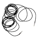 DIYEAH Klinkenkabel für Audioübertragung Robustes Nylon Kompatibel mit Smartphones Tablets Laptops...