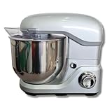 Briconess.com Knetmaschine für die Küche, 1800 Watt, Fassungsvermögen 8 l, Drehregler mit 6...