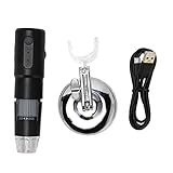 Denash WiFi USB -Mikroskopkamera HD 50-1000X Vergrößerung für Smartphone -Tablet PC, Tragbares...