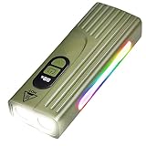 Xevinas Kleine Taschenlampe, Taschenlampe Mit Digitale Ladestandsanzeige, 9 Modi T-aschenlampe Led...