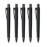 FABER-CASTELL 205255 - Kugelschreiber Poly Ball Urban Black, 5 Stück, mit auswechselbarer XB Mine,...