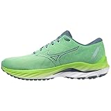 Mizuno Herren Wave Inspire 19 Straßen-Laufschuh, 909 C/China Blue/Cameo Green, 43 EU