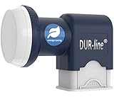 DUR-line Blue ECO Quattro LNB - extrem stromsparend - nur für Multischalter - Premium-Qualität - [...