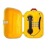 Notruftelefon mit Soundlichtalarm, IP-Netzwerkverbindung, Kurzwahl, externer Lautsprecher für...