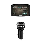 TomTom GO Professional 520 LKW-Navigationsgerät (Updates über Wi-Fi, 12,7 cm (5 Zoll),...