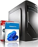 shinobee® Intel Core i7 4770 Multimedia PC - Schneller Computer für Büro & Home Office - Rechner...
