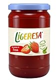 Erdbeermarmelade mit Fruktose 330 g. 4er-Pack.