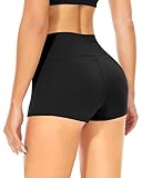 TNNZEET Radlerhose Damen Hohe Taille Shorts Bauchweg Kurze Sporthose Hotpants für Yoga Gym...