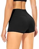 TNNZEET Radlerhose Damen Hohe Taille Shorts Bauchweg Kurze Sporthose Hotpants für Yoga Gym...