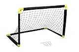 Dunlop Fußballtor - Fussballtor 90 x 59 x 61 cm - Faltbares fußball Tor - Fussballtore für Garten...