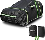 Autoabdeckung Vollgarage SUV - Auto Abdeckplane Abdeckplane für Winter Outdoor & Indoor -...