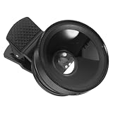 TIDTALEO Handy Kameraobjektiv Set Verzerrungsfreier Weitwinkel Makrolinse Universalclip für...
