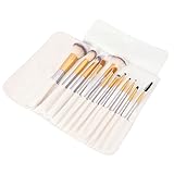 Beavorty 12-Teiliges Augenbrauenpinsel-Set Puderpinsel-Set Augen-Make-Up-Pinsel-Set...