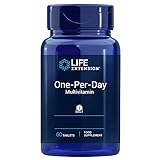 Life Extension Multivitamin One per day, 60 Tabletten, Laborgeprüft, Glutenfrei, Sojafrei, Ohne...