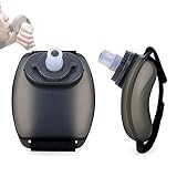 GQC Handgelenk-Wasserflasche, laufen, Sport, 200 ml, leicht, faltbar, tragbar, Reisen, Radfahren,...