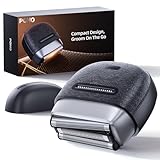 Mini Rasierer Herren Elektrisch, Folienrasierer Herren, 3 schwebende Klingen für gründliche &...