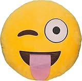 Vnnigmn Niedliches Emoji-Kissen Emoji-Puppe Emoji-Kissen, dekorativ, Spielzeug, Geburtstag,...