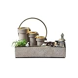 Entspannende Wasserornamente, einfach, zieht Reichtum an, Feng Shui, Wohnzimmer, dekorativ, Büro,...