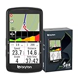 Bryton Rider S810 GPS-Fahrradcomputer mit 3,5' Farb-Touchscreen, 50 Stunden Akkulaufzeit,...