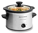 Elite Gourmet MST-250XS# Elektrischer Keramik-Schongarer mit einstellbarer Temperatur, für...