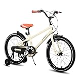 STITCH 18 Zoll Kinderfahrrad für 5-8 Jahre Mädchen & Jungen, 18 Zoll Kinderfahrrad mit...