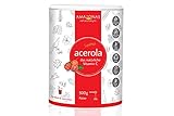 Acerola Pulver von Amazonas Naturprodukte - Natürliches Vitamin C aus ganzen Acerola Kirschen |...