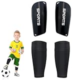 Schienbeinschoner Set,Schienbeinschoner Kinder Fussball,Jugendliche Fußball Shin...