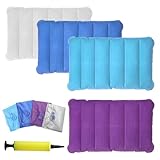 4PCS Aufblasbares Kissen,Camping Kissen Sitzkissen Aufblasbar Reisekissen Aufblasbar Strandkissen...