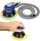 TIKATARER Orbitalschleifer, 6 Zoll 150 Mm Luftpolierer Luftschleifer Pneumatische Schleifer...