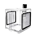 MiOYOOW Fischzuchtbox,Transparent Acryl Fisch Isolationsbox Abnehmbar Aquarium Aufzuchtbecken für...