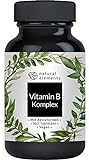 Vitamin B Komplex - 365 Tabletten - Premium: Mit Aktivformen, Quatrefolic®, Kofaktoren -...