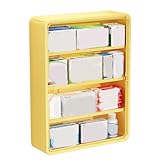 Pocoiau Moderner, wandmontierter Organizer für Kosmetik, Schreibwaren, mehrschichtige...