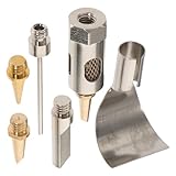 HYTROVE Butan Lötkolben Spitzen 6 Stück Metall Lötspitzen Ersatz Kompakt Leicht Austauschbar...