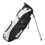 Wilson EXO LITE Stand Bag Dynapower, Keine Größe, Schwarz/Rot/Weiß