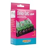 DECOCINO Deko-Set (7 Stk.) Fußball-Tortenaufleger für Torten &Kuchen– Fußball-Deko für Gebäck...