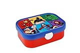 Mepal - Lunchbox Campus - Bento Lunchbox für Kinder - Brotdose mit Bento-Fach & Gabel - Meal Prep...