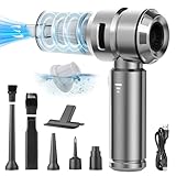 Semflagree Kabelloser Mini-Handstaubsauger, 23000PA Leistungsstarke Zyklon-Saugkraft USB...
