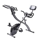 Mediashop Slim Cycle Heimtrainer, Liegefahrrad und Oberkörper-Trainer | zusammenklappbar |...