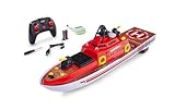 Carson 500108051 RC- Feuerlöschboot 2.4G 100% RTR - Ferngesteuertes Boot, RC Boot, Ferngesteuertes...