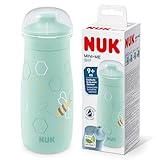 NUK Mini-Me Sip für Kleinkinder | ab 9 Monate | 300 ml | Kinderwasserflasche | auslaufsichere...