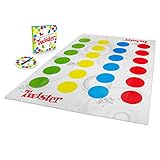 Hasbro Gaming Twister Partyspiel für Familien und Kinder, Twister Spiel ab 6 Jahren, klassisches...